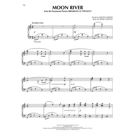 moon river partition piano