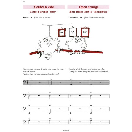 Je découvre le violoncelle partition