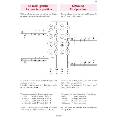 Je découvre le violoncelle partition