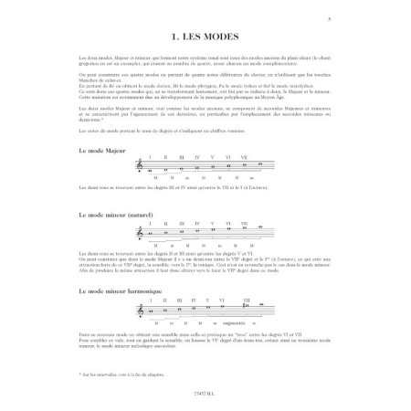 manuel pratique d'harmonie tonale partition