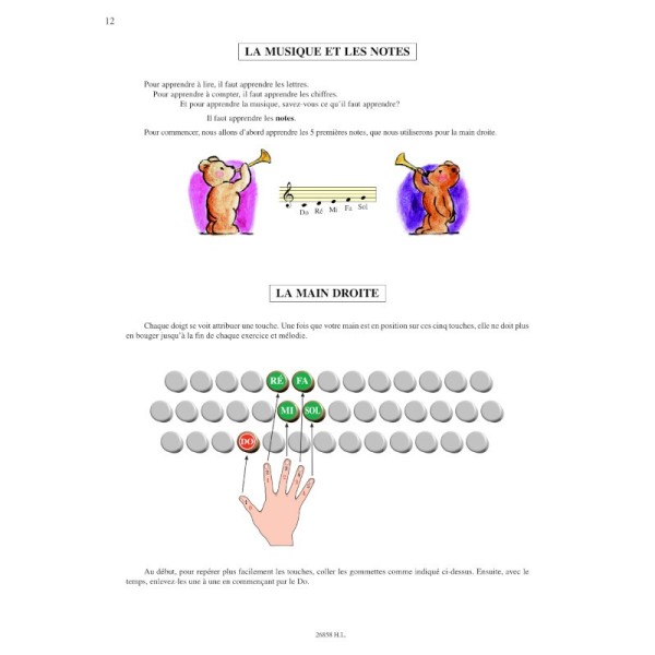 manu maugain méthode d'accordéon partition