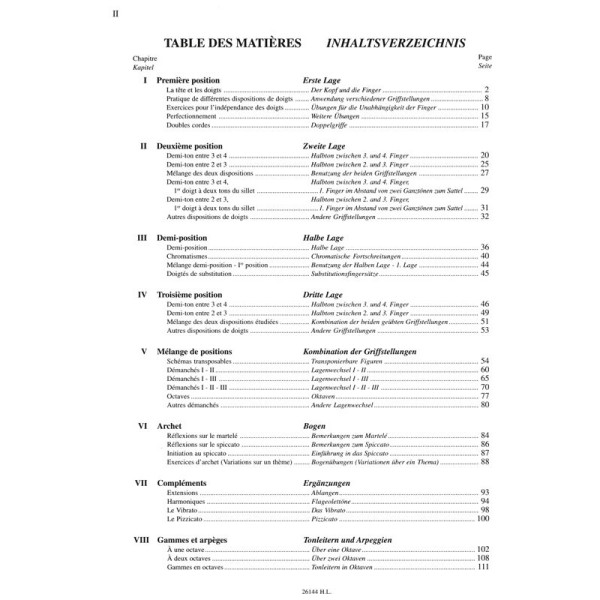 Garlej méthode de violon partition