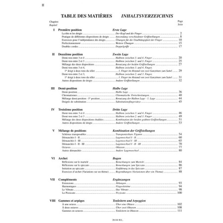 Garlej méthode de violon partition