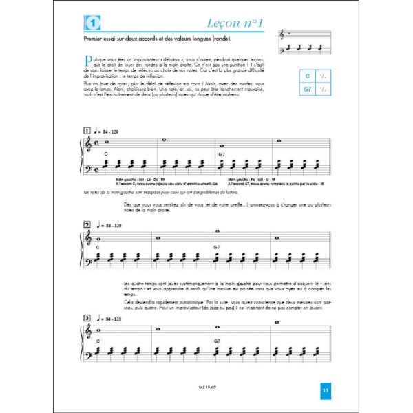 méthode d'improvisation Solal partition