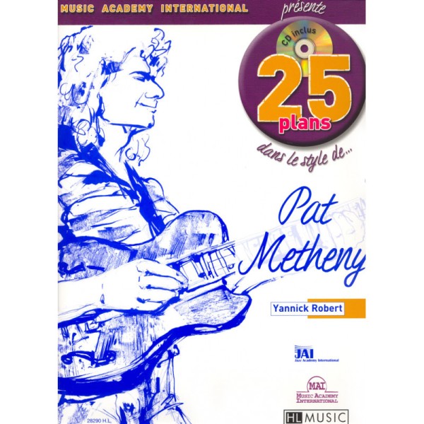 Partition 25 plans style Pat Metheny