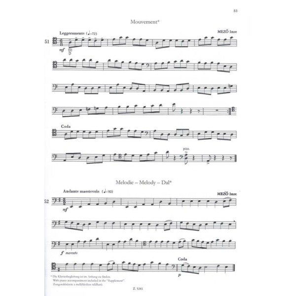 gordonka iskola partition violoncelle