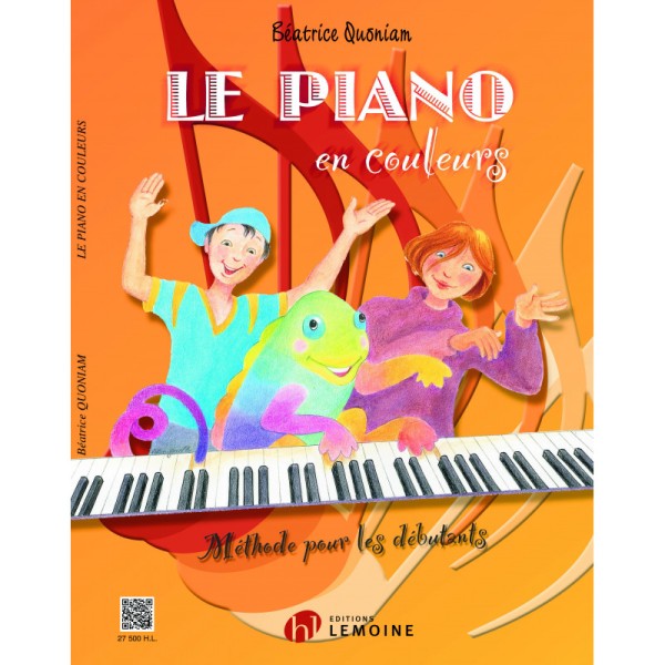 Le piano en couleurs partition