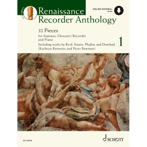 partition renaissance recorder anthology partition
