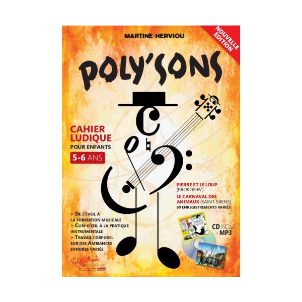 Polysons cahier ludique pour enfants 5-6 ans