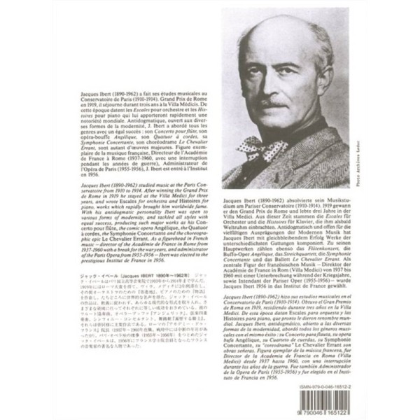 jacques ibert histoires partition piano