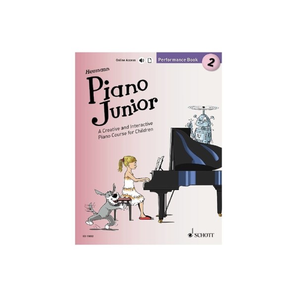 Heumann piano junior performance book volume 2 partition
