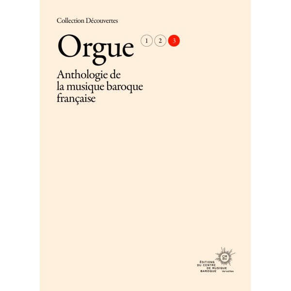 Orgue anthologie de la musique baroque française
