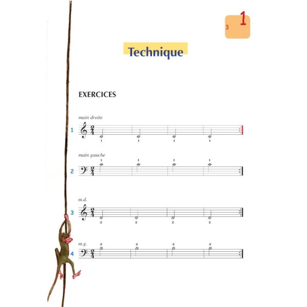 Les leçons de piano Quoniam Nemirovski partition