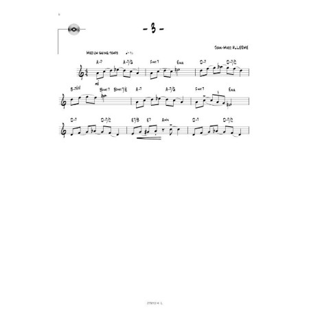 jazz attitude saxophone partition
