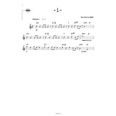 jazz attitude saxophone partition