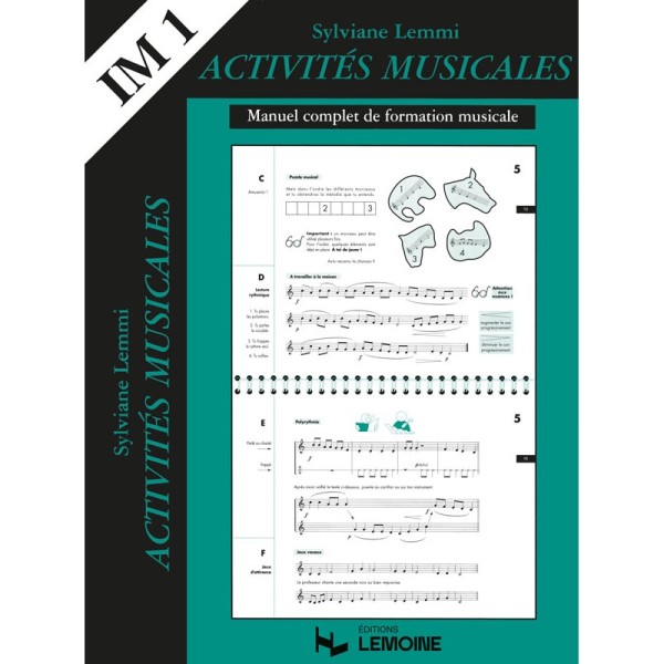 sylviane lemmi activités musicales IM1 partition