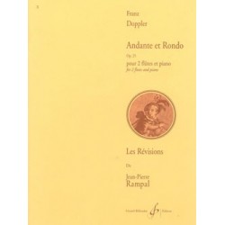 Franz Doppler Andante et rondo partition
