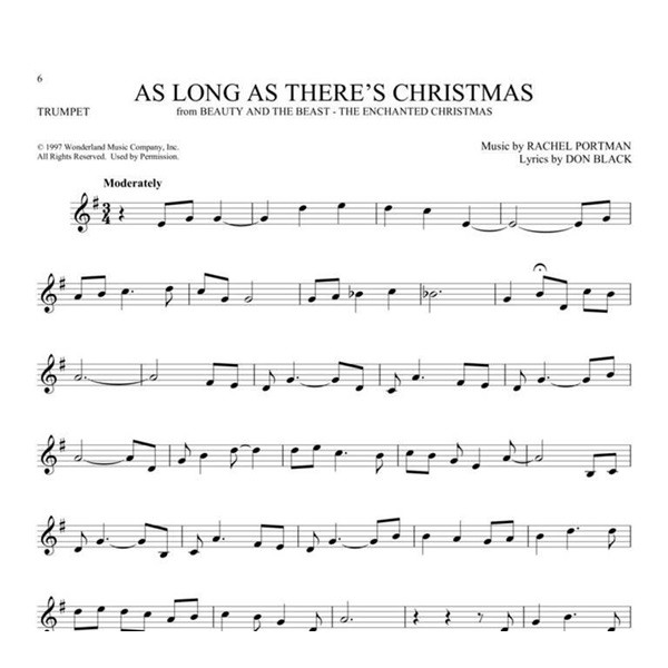 partition trompette 101 christmas songs