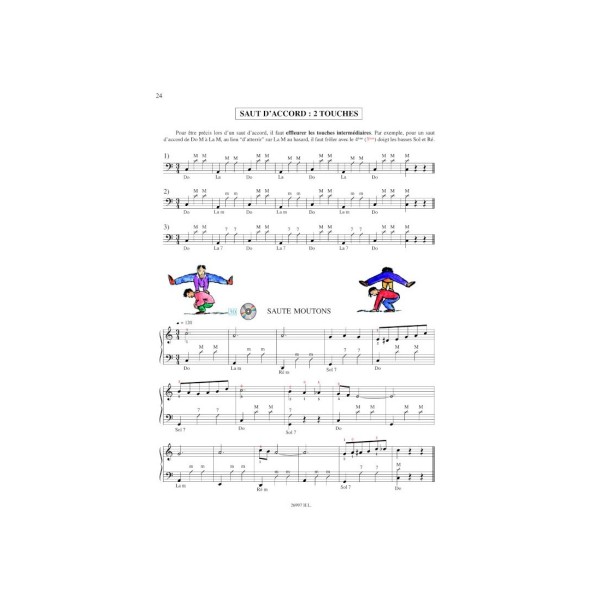 maugain méthode d'accordéon partition