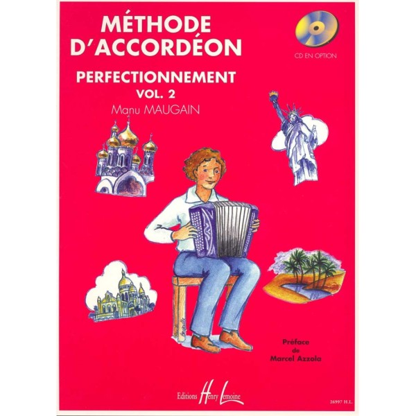 maugain méthode d'accordéon partition