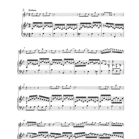 bach sonates pour flute barenreiter