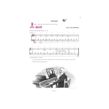 Le piano pour adulte débutant partition