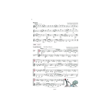 l'apprenti clarinettiste partition
