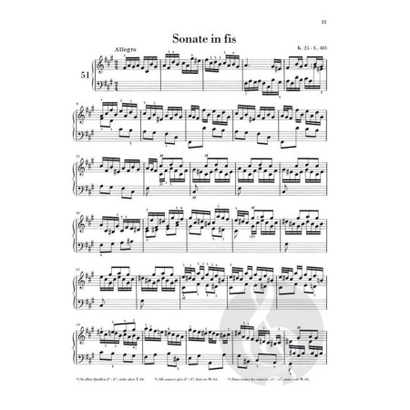 scarlatti sonates piano partition