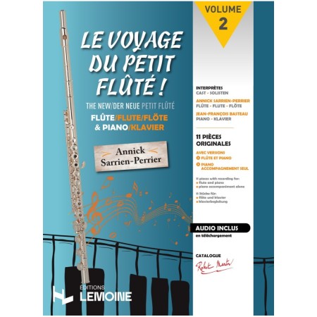 Le voyage du petit fluté partition