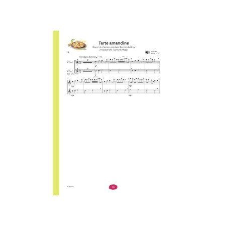 le petit flute gourmand partition