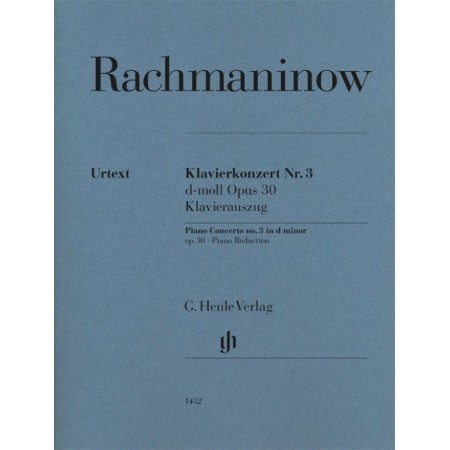 rachmaninov concerto piano n)3 partition