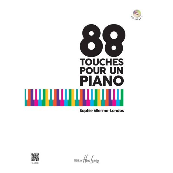 88 touches pour un piano partition