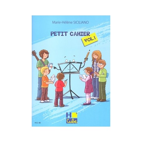 siciliano petit cahier vol 1 partition