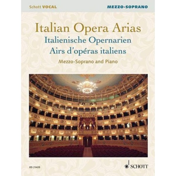 italian opera arias mezzo partition