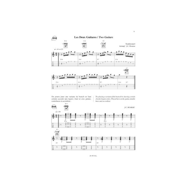 la guitare tzigane partition