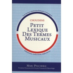 PETIT LEXIQUE DES TERMES MUSICAUX