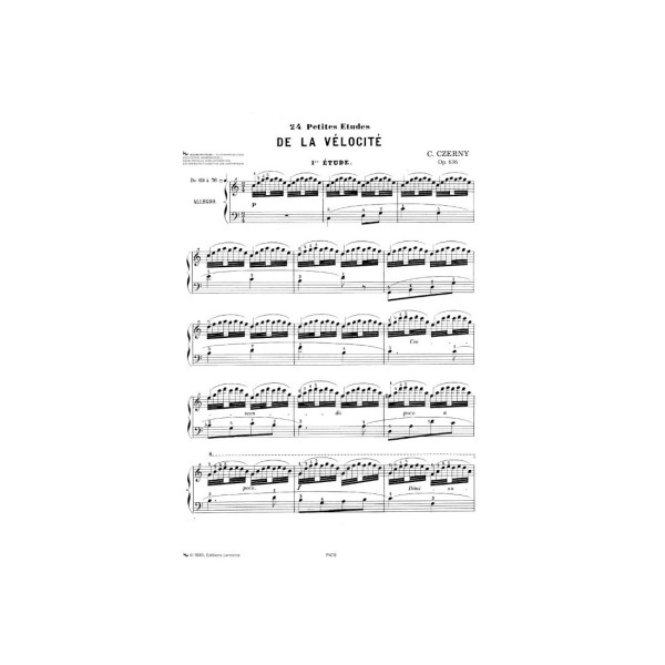 la petite velocite partition piano