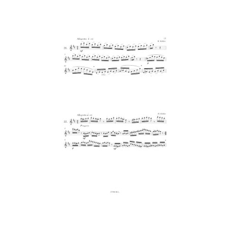 gariboldi 30 etudes progressives partition flute