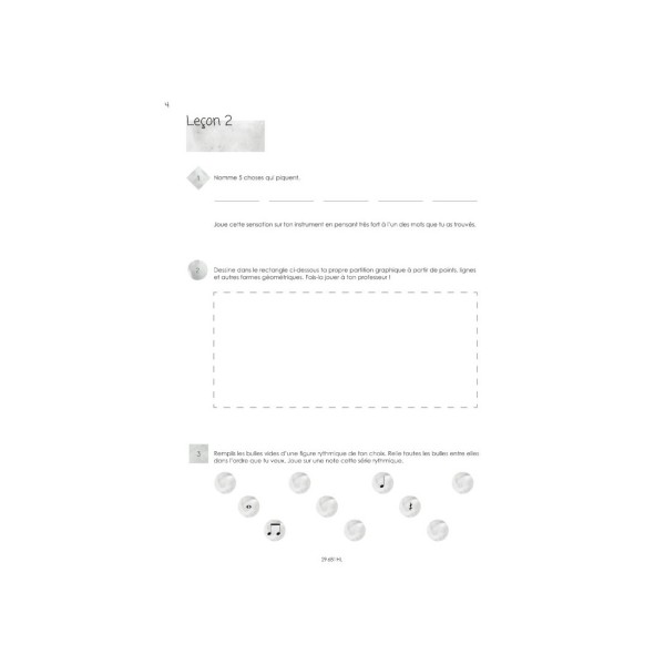 initiation a la creation partition