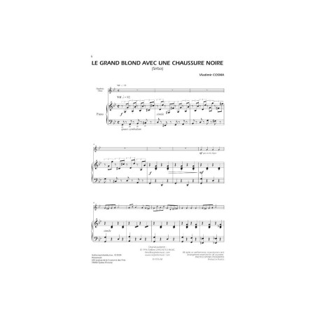 vladimir cosma partition hautbois films