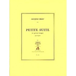 Partition Jacques Ibert - Petite suite en 15 images - Kiosque musique Avignon