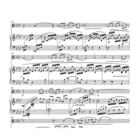 gabriel faure 4 mélodies partition alto