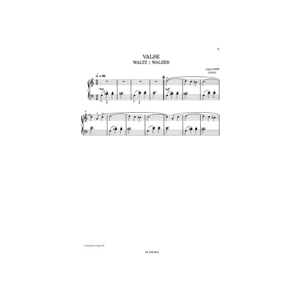 de bach a nos jours 1A partition