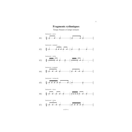 99 tests d'écoute volume 2 partition