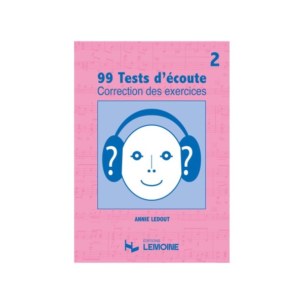 99 tests d'écoute volume 2 partition