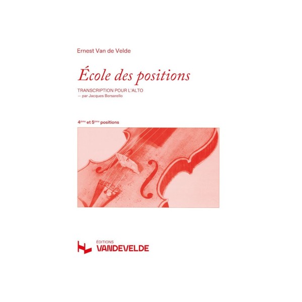 borsarello ecole des positions partition alto