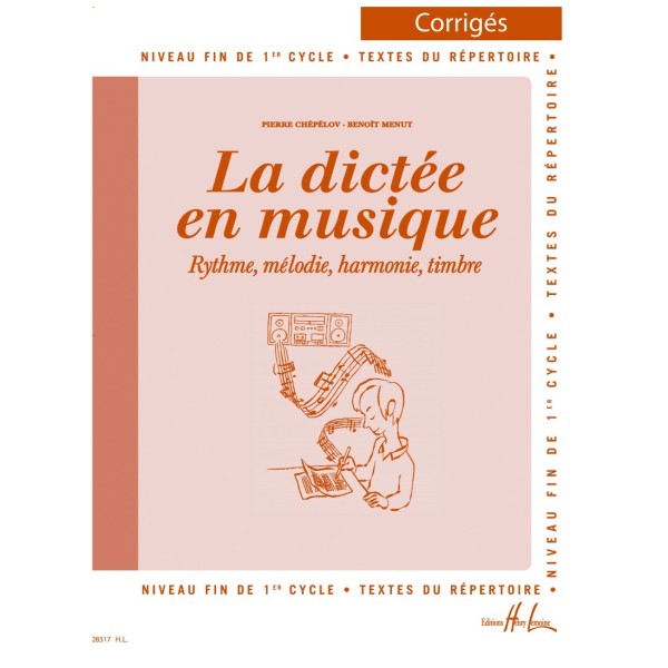 la dictee en musique volume 3 partition