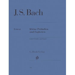 Partition piano Bach Petits préludes et fugues HN106 Le kiosque à musique