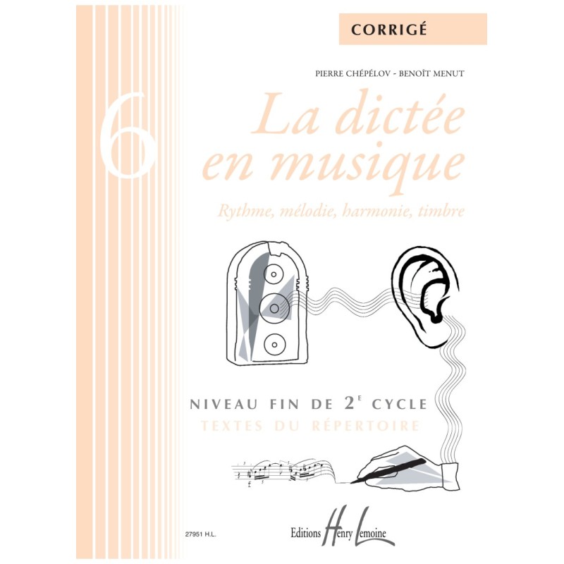 la dictee en musique volume 6 partition la dictee en musique volume 6 partition