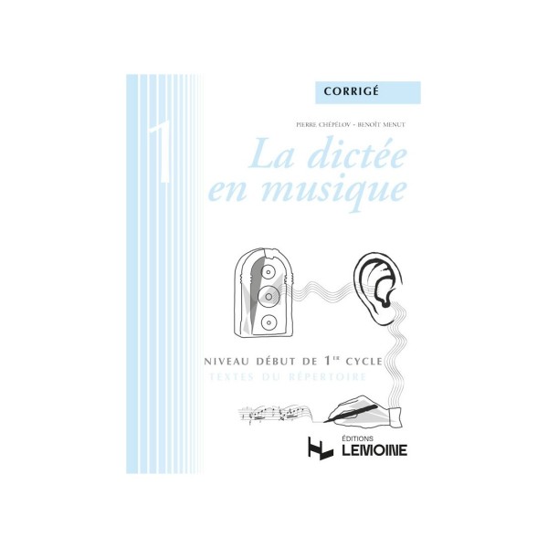la dictee en musique volume 1 partition